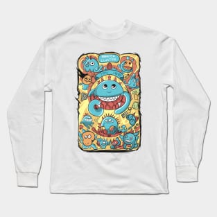 Cute monster Long Sleeve T-Shirt